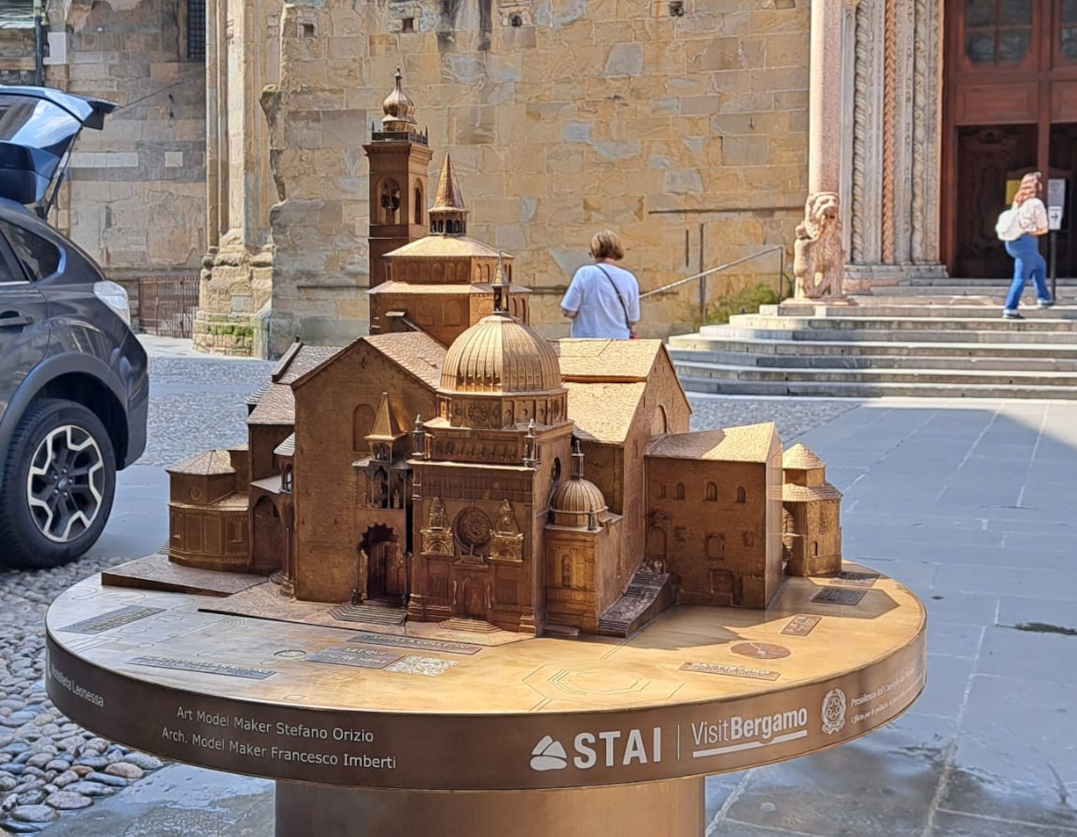 modello 3D della Basilica di S. Maria Maggiore